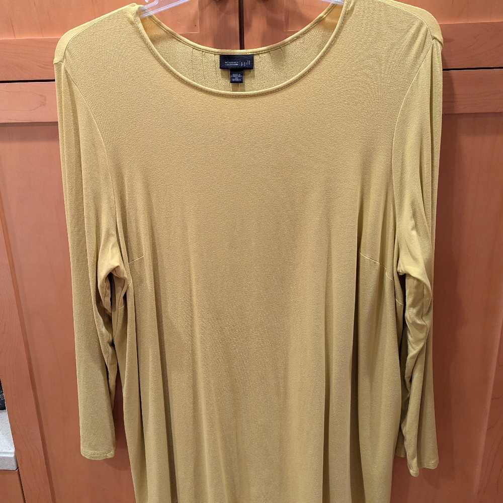 J Jill Wearever Tunic, 2X, Lime Green